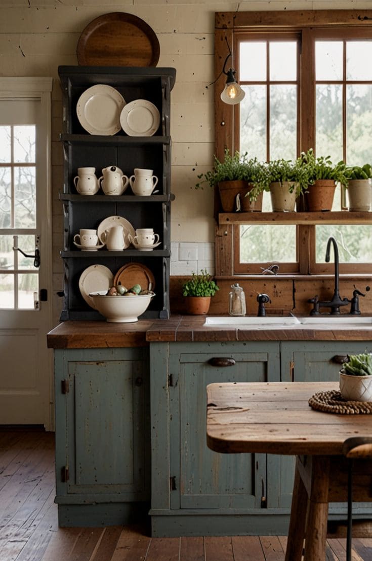 Timeless Rustic Vintage Kitchen Haven