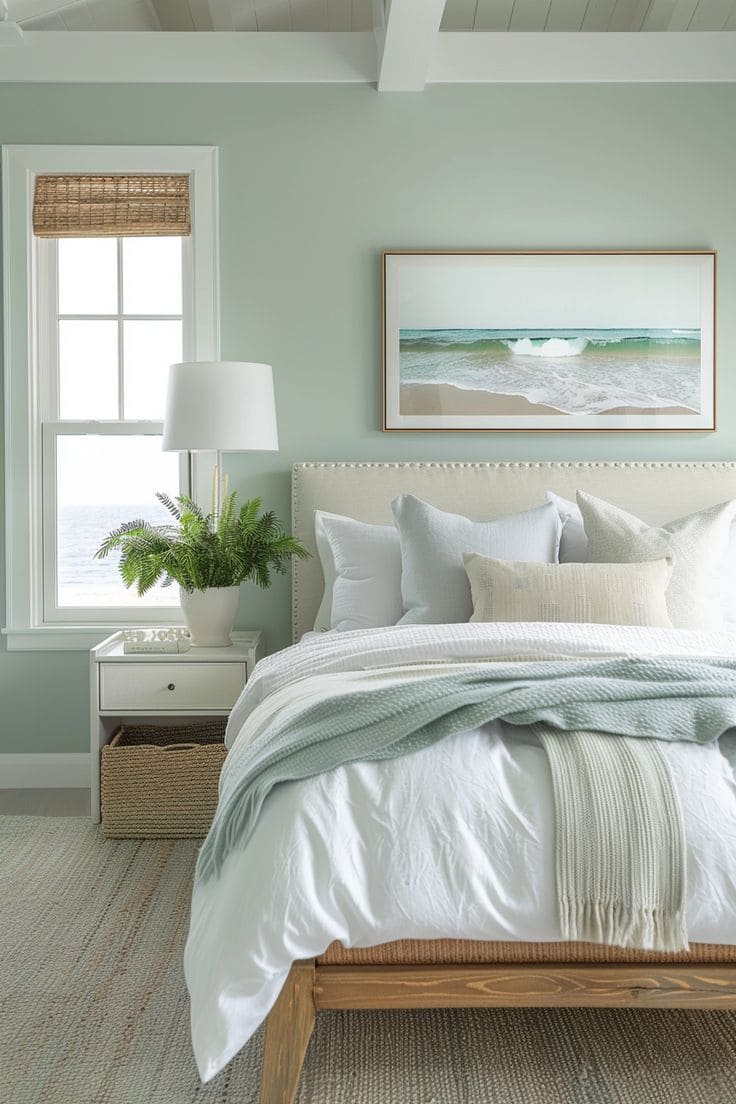 Tranquil Coastal-Inspired Bedroom Escape