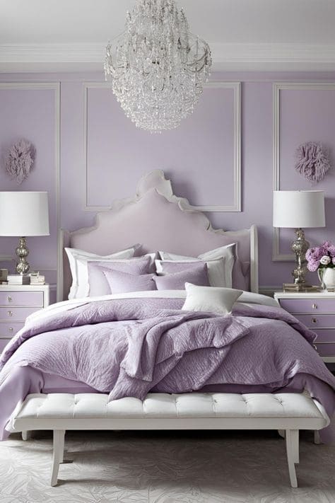 Chic Lavender Luxe Elegance