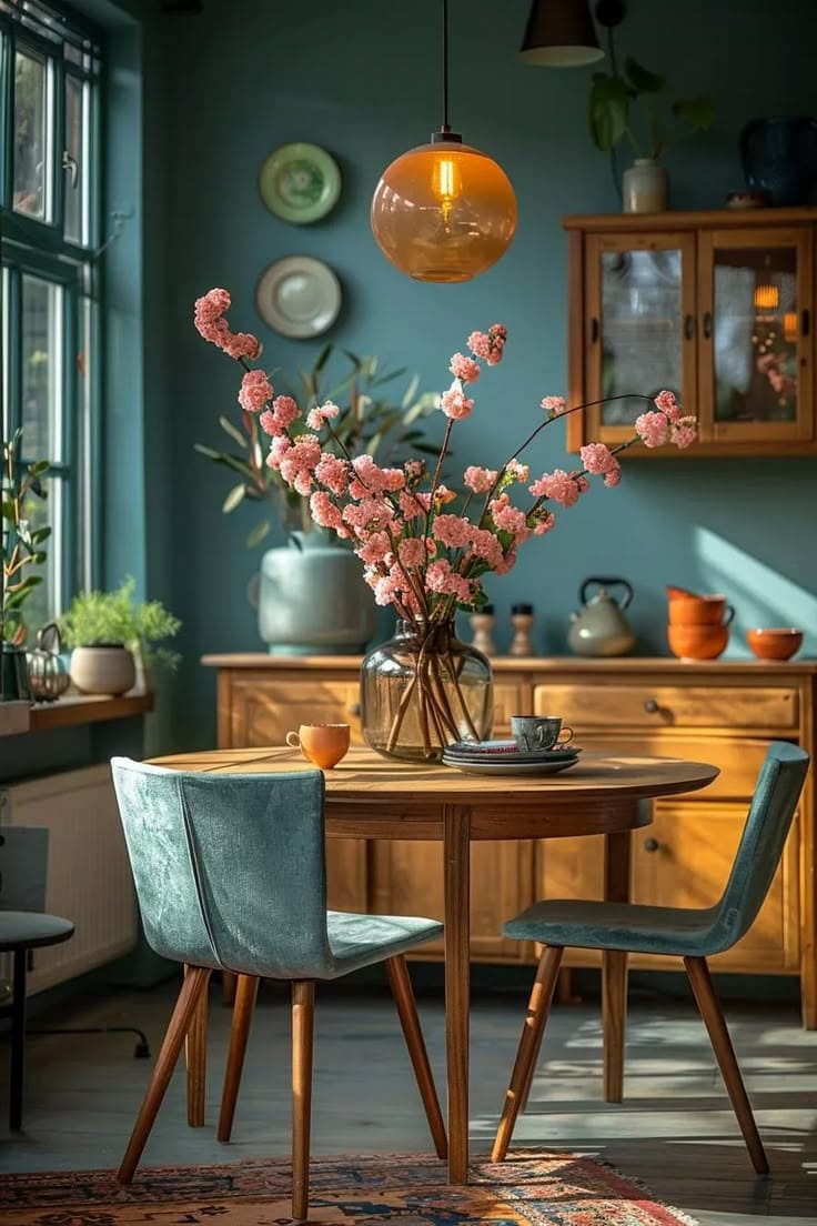 Cozy Dining Nook Blooms