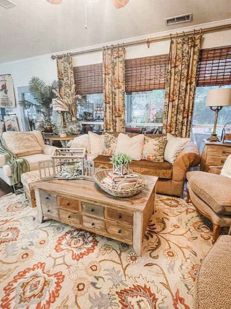 Earthy Cozy Country Chic Escape