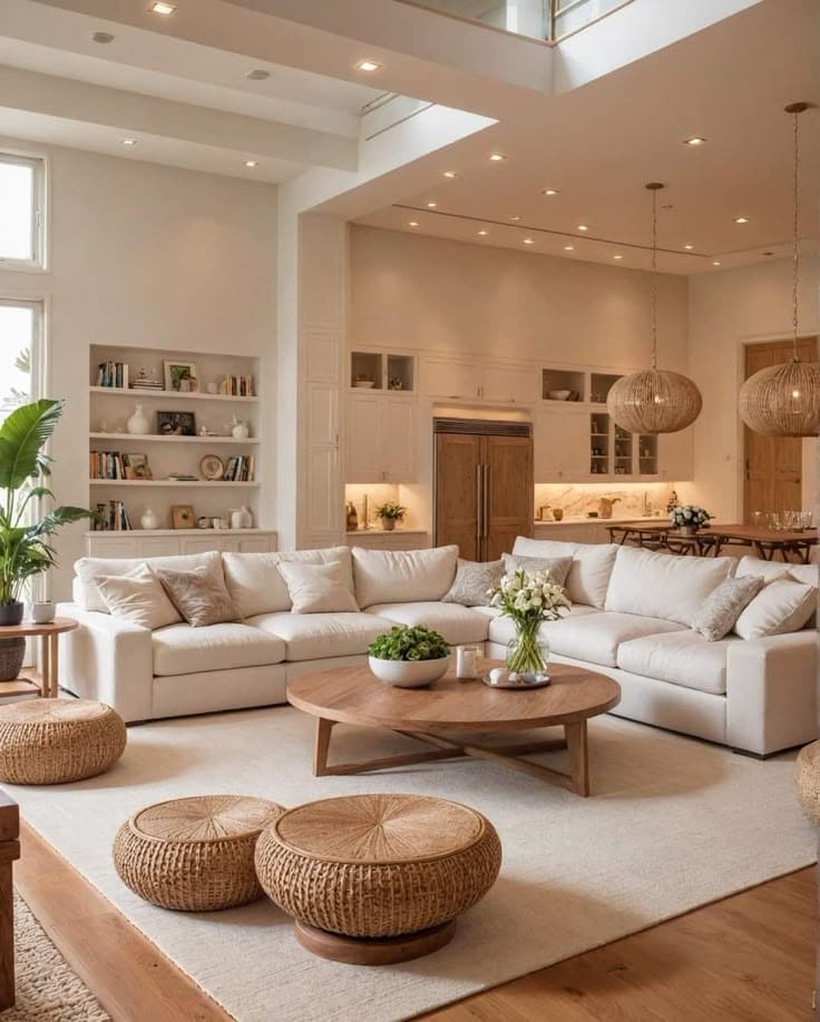 Elegant and Airy Brown and Cream Oasis