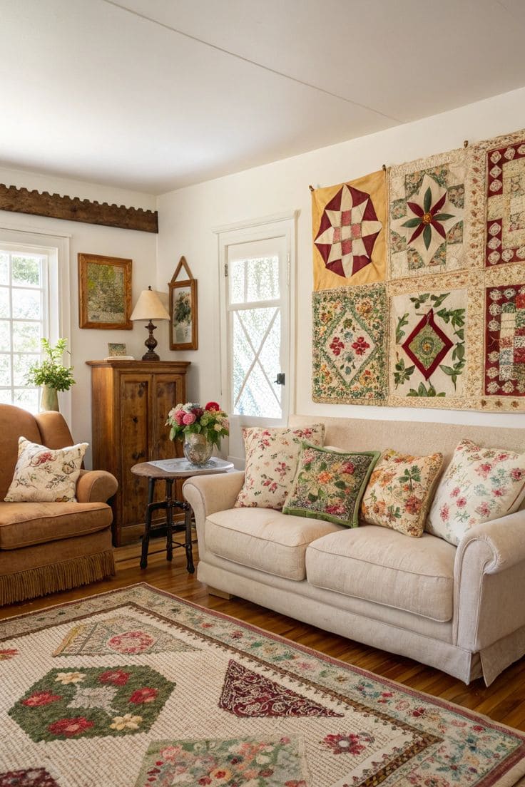 Handcrafted Cozy Patchwork Country Chic