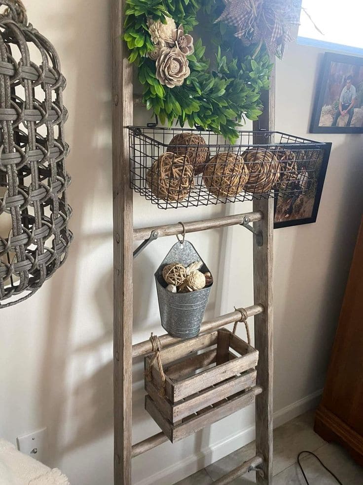 Ladder Organizer Storage Solution