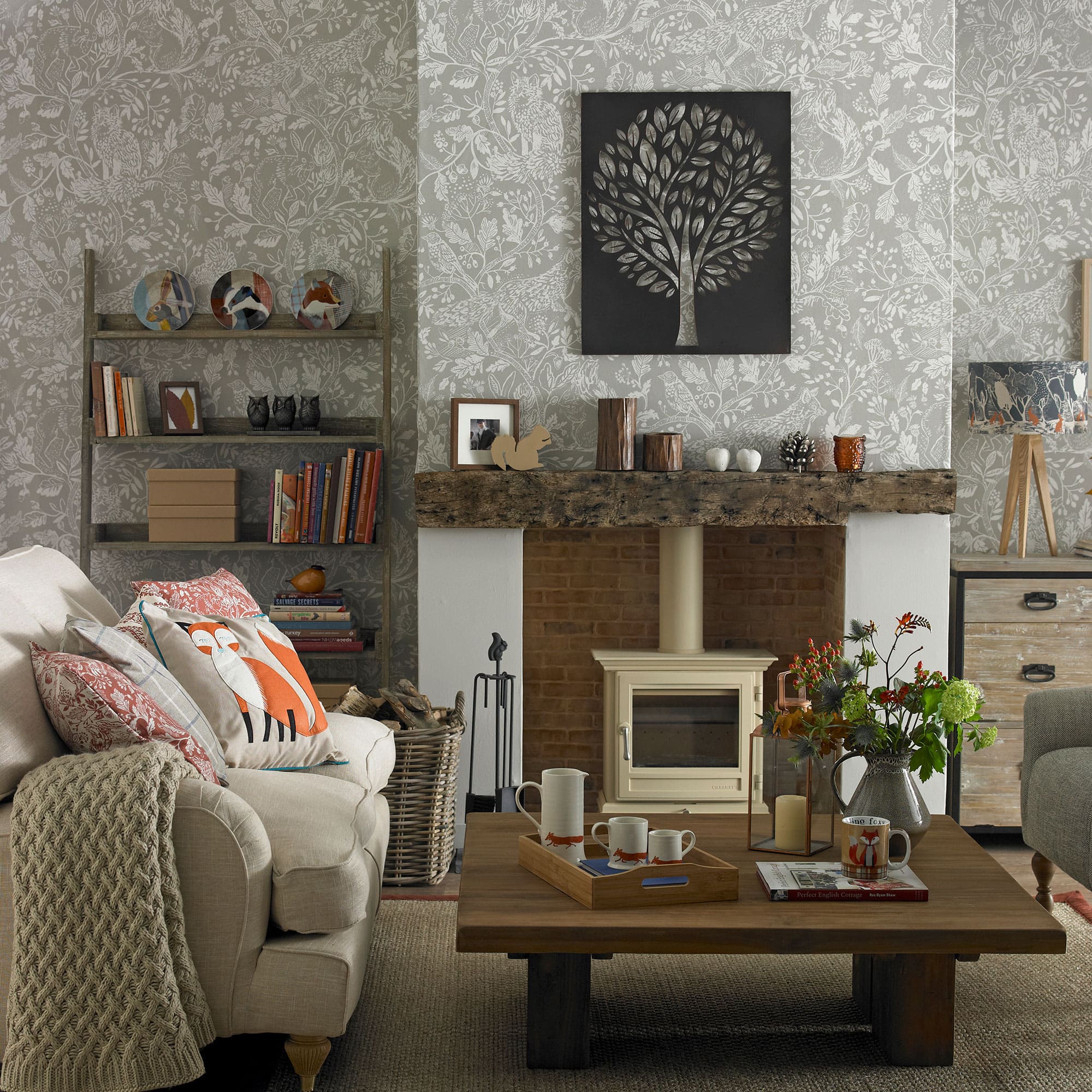 Playful Country Chic Nook