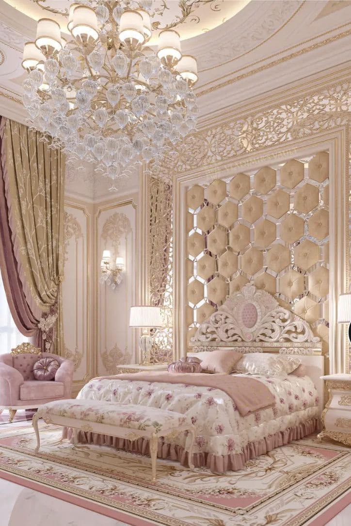 Royal Bedroom Fit for a Queen