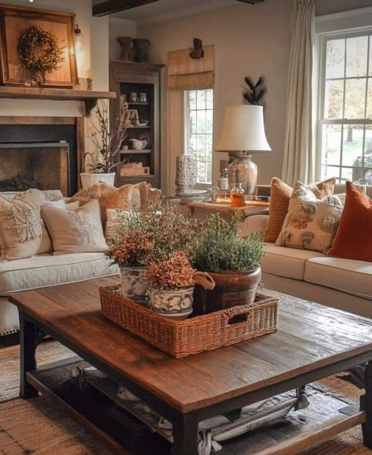 Rustic Charm with Cozy Elegance