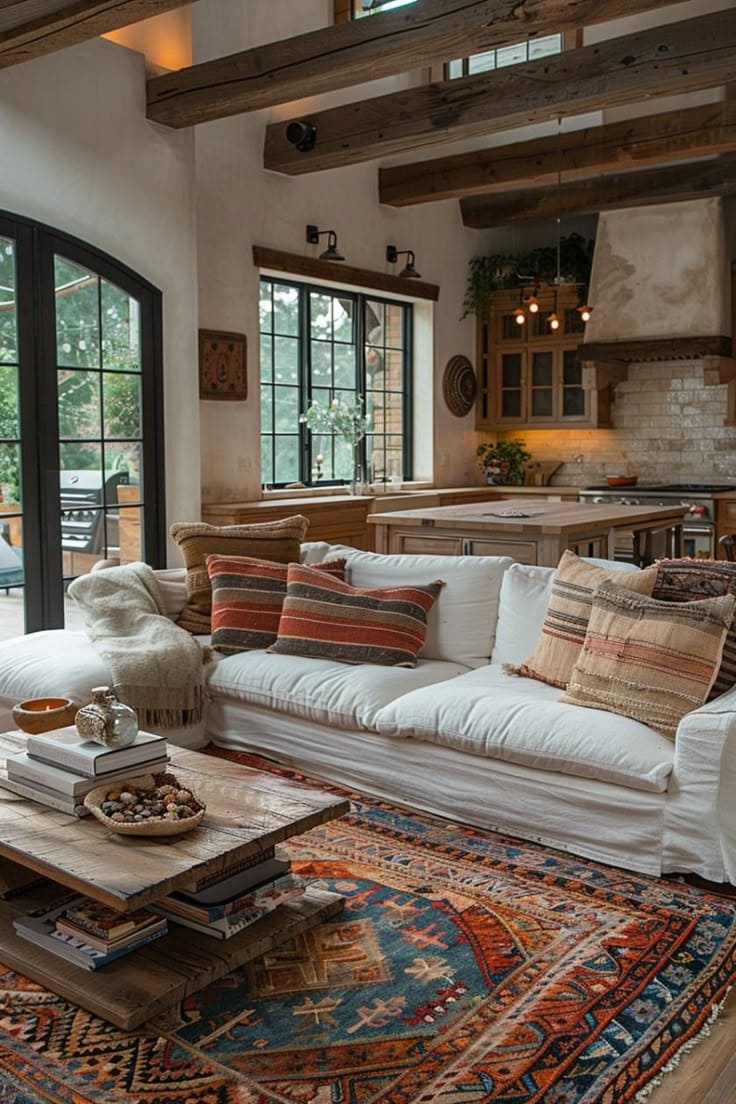 Rustic Cozy Country Chic Retreat