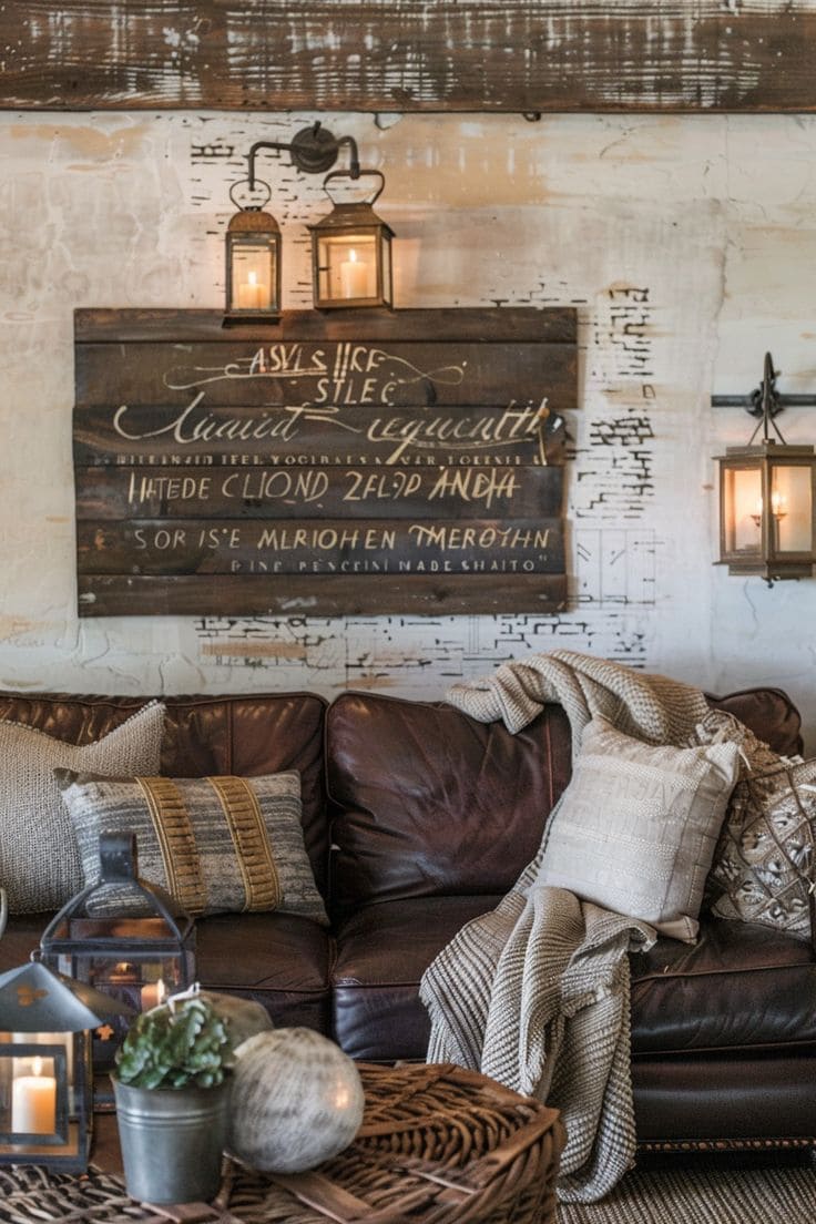 Rustic Cozy Vintage Wall Charm