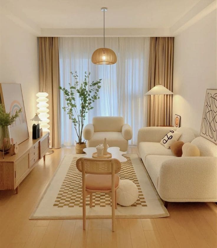 Serene and Stylish Brown and Cream Haven