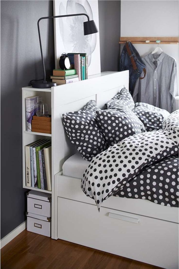 Smart Headboard Storage for a Clutter-Free Bedroom