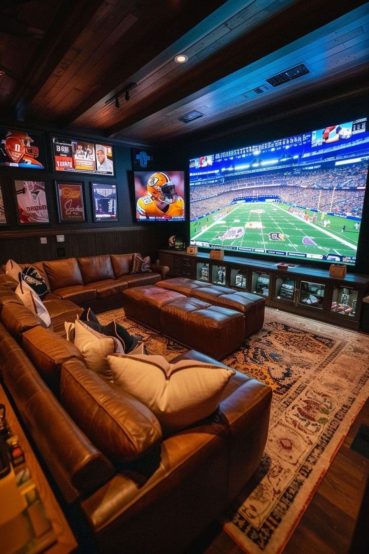 Ultimate Sports Fan's Dream TV Setup