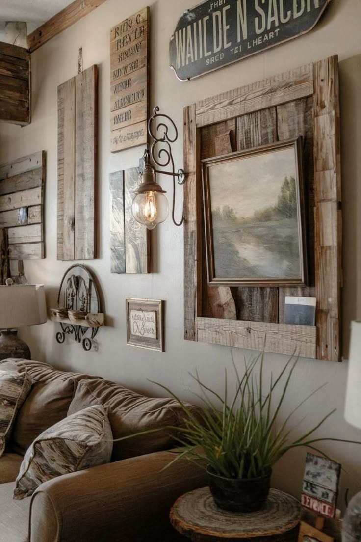 Vintage Rustic Timeless Wall Accents