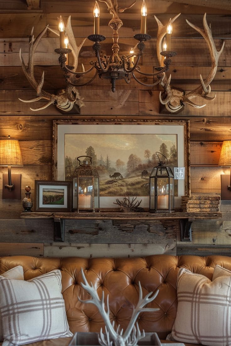 Wild Rustic Hunting Lodge Decor