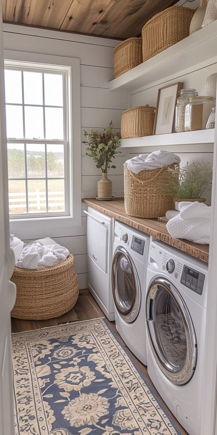 Bright Airy Laundry Haven