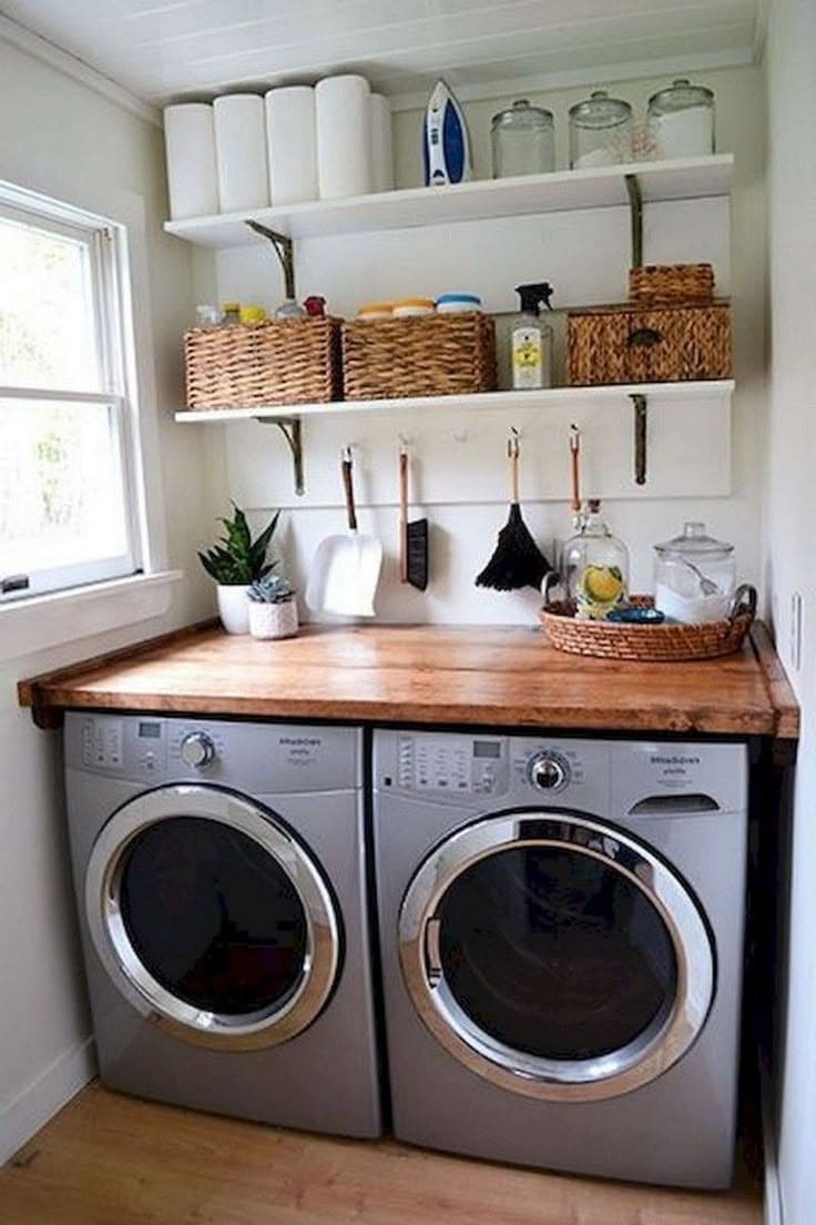 Charming Compact Laundry Haven