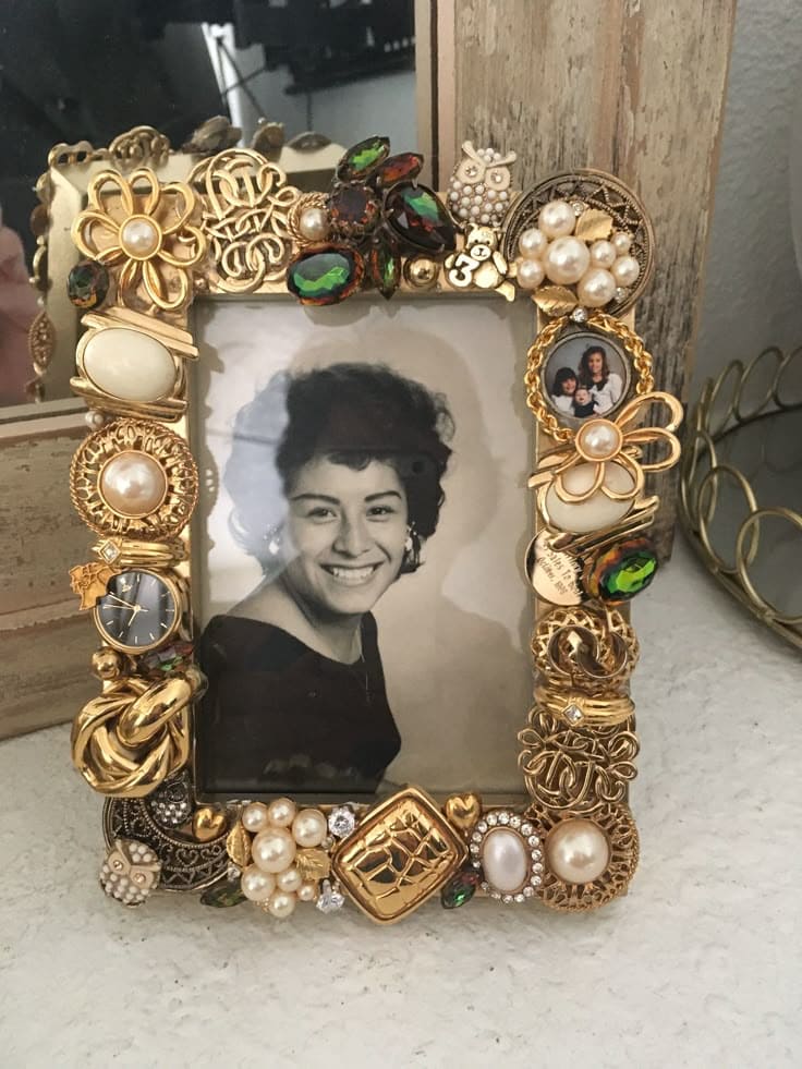 Glamorous Jeweled Photo Frame Masterpiece