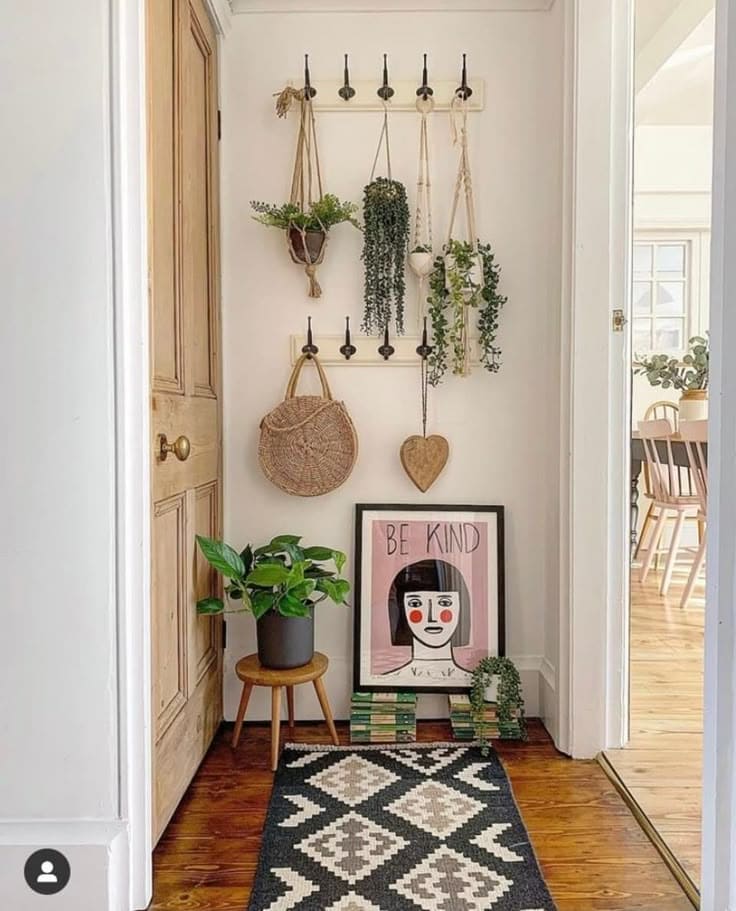 Lush Green Entryway Retreat