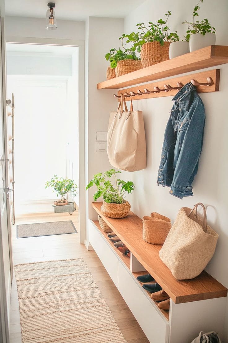 Minimalist Scandinavian Entryway Bliss