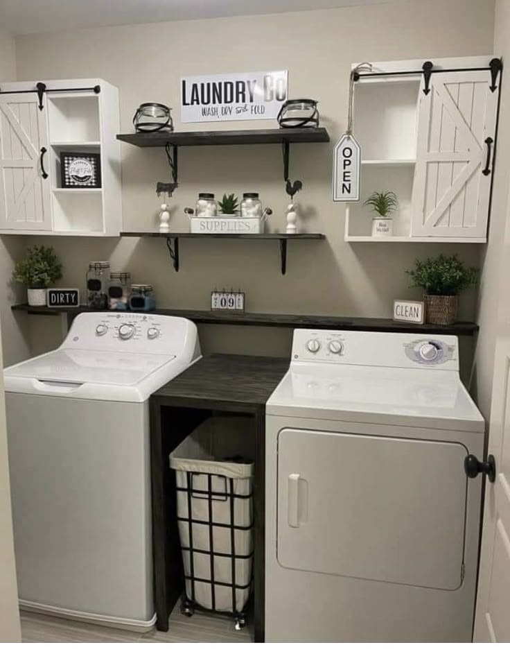 Modern Farmhouse Laundry Gem