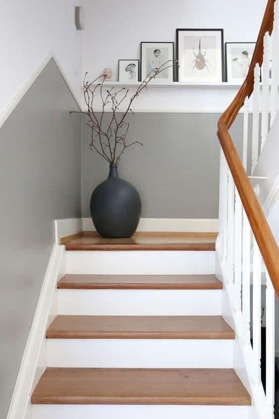 Modern Minimalist Charm for Staircase Corners