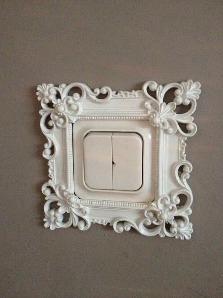 Ornate Switch Frame Decor Accent