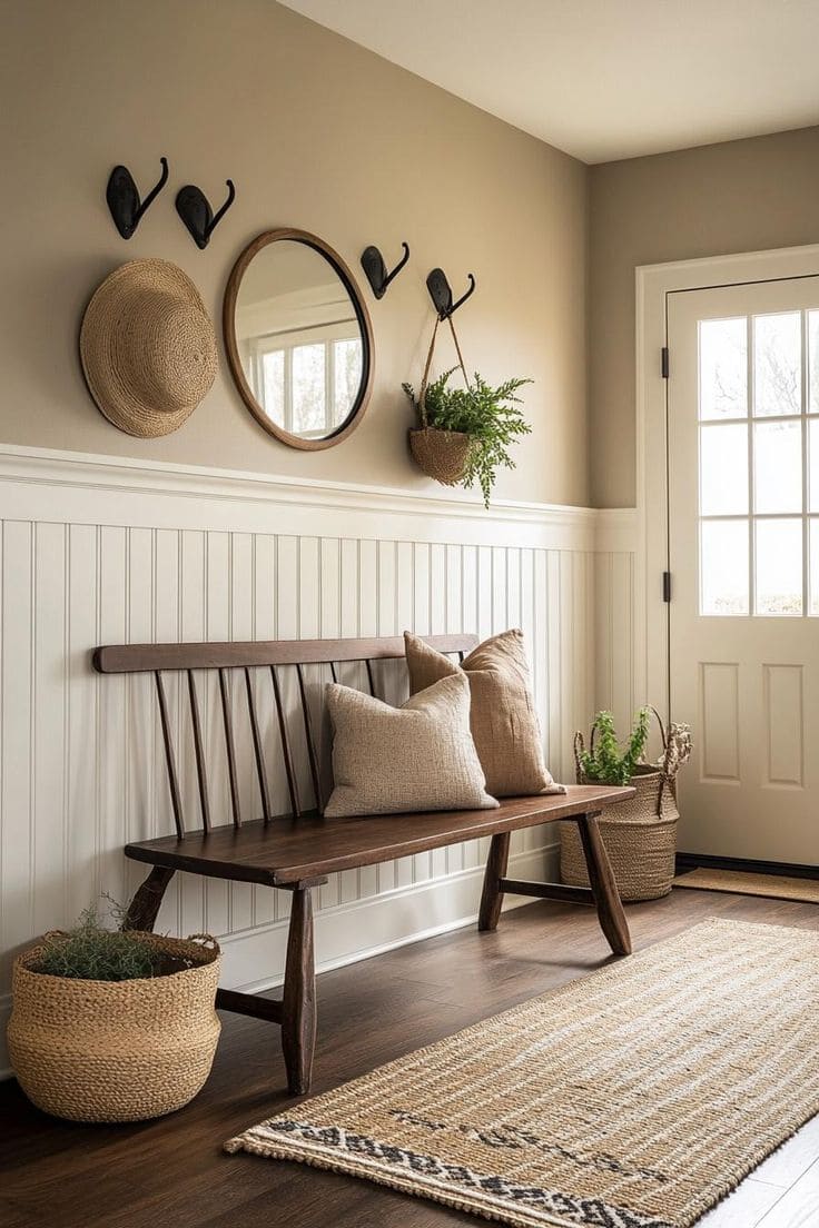 Serene Boho Mirror Sanctuary