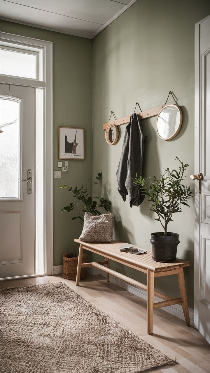 Serene Sage Green Entryway Bliss