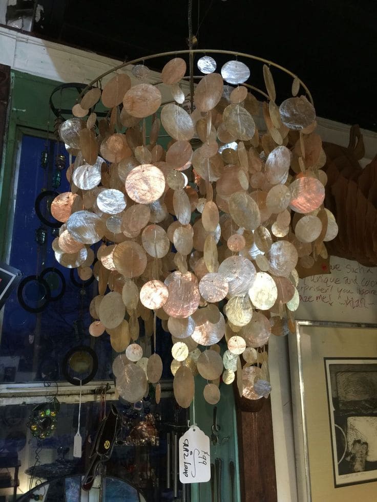 Radiant Capiz Shell Dream Chandelier