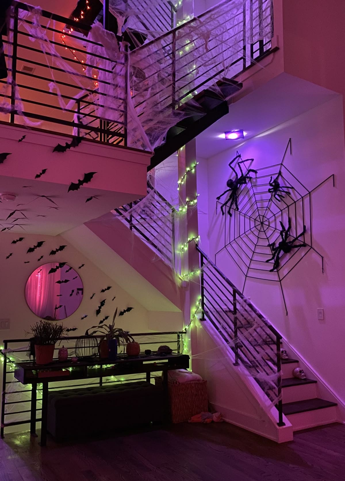 Arachnid Invasion Stairwell