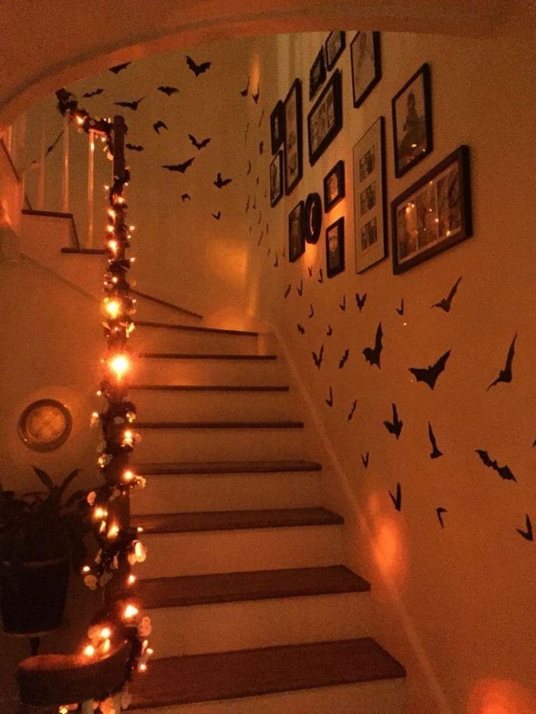Bat Flight Staircase Glow-Up