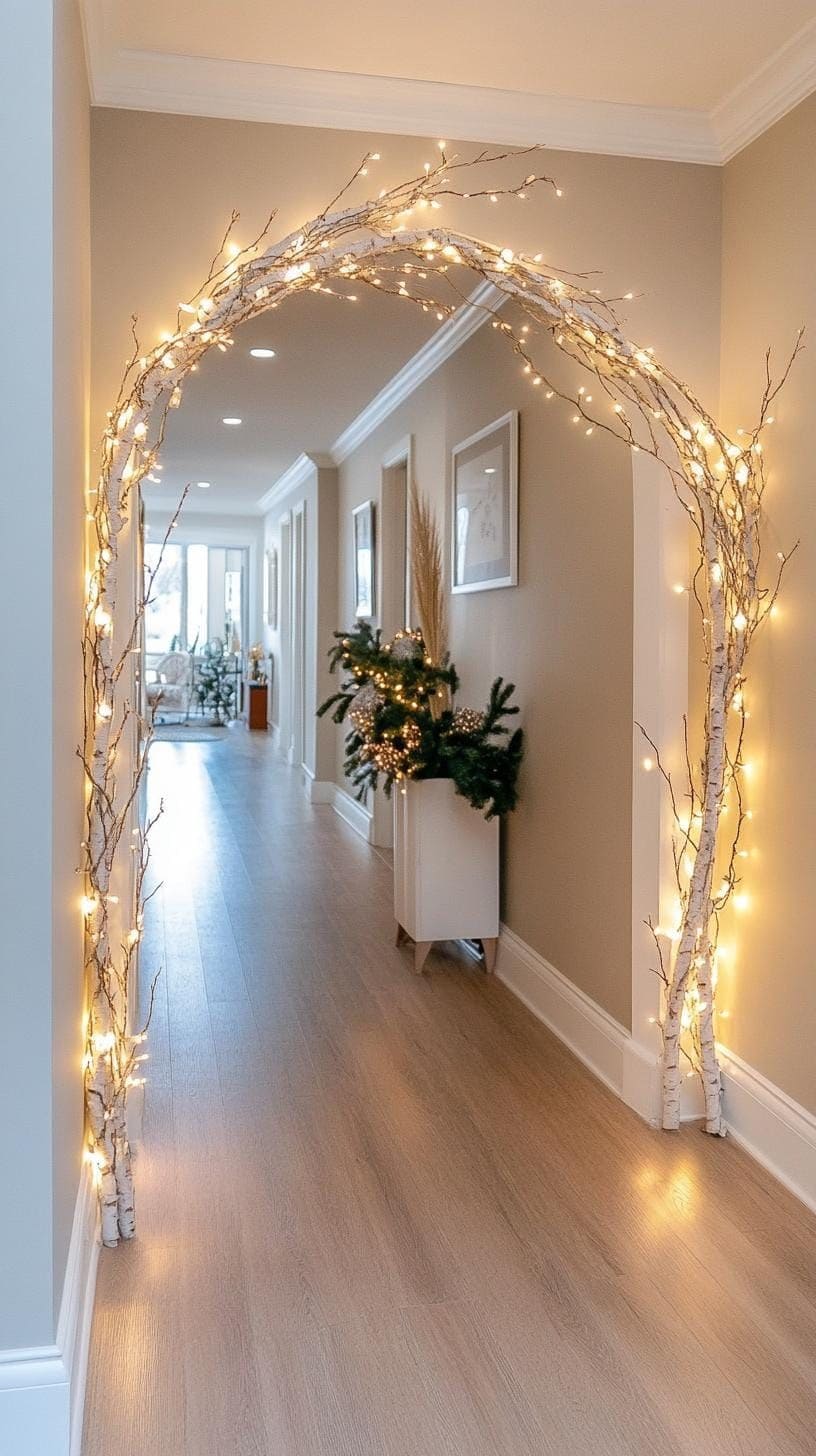Birch Light Tunnel Hallway