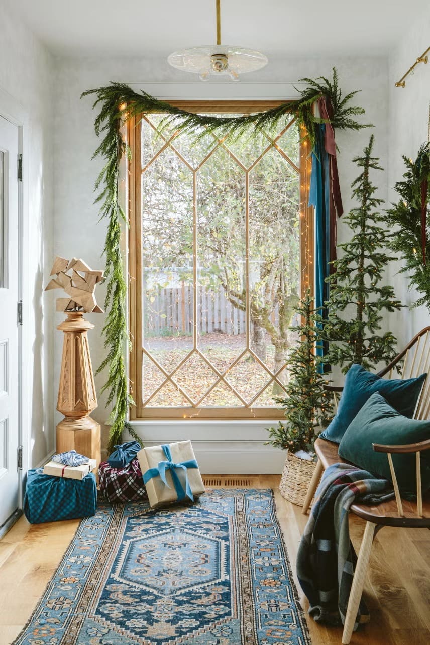Cozy Winter Window Nook
