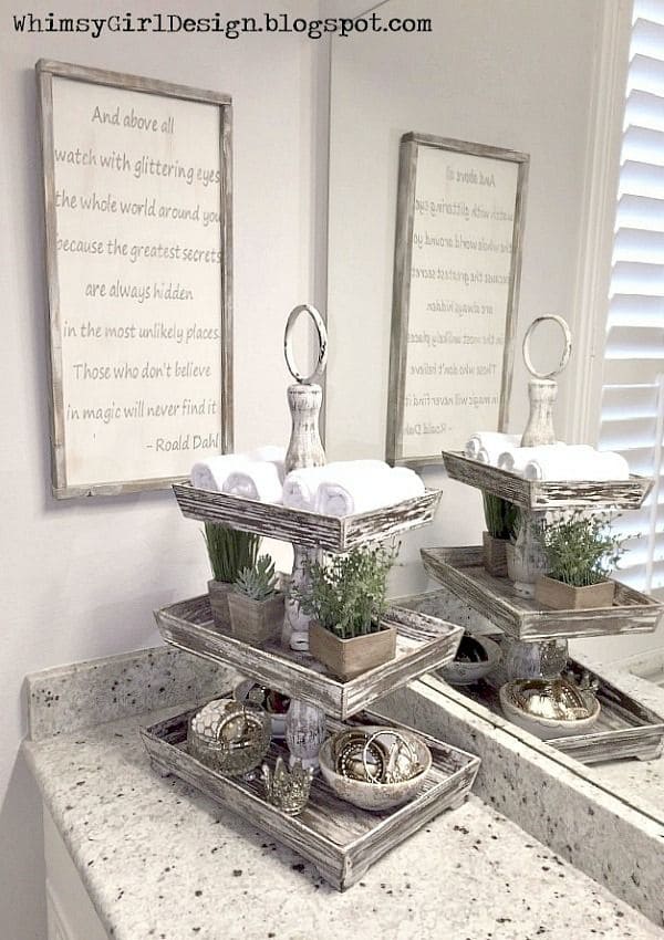 Decorative Tiered Trays