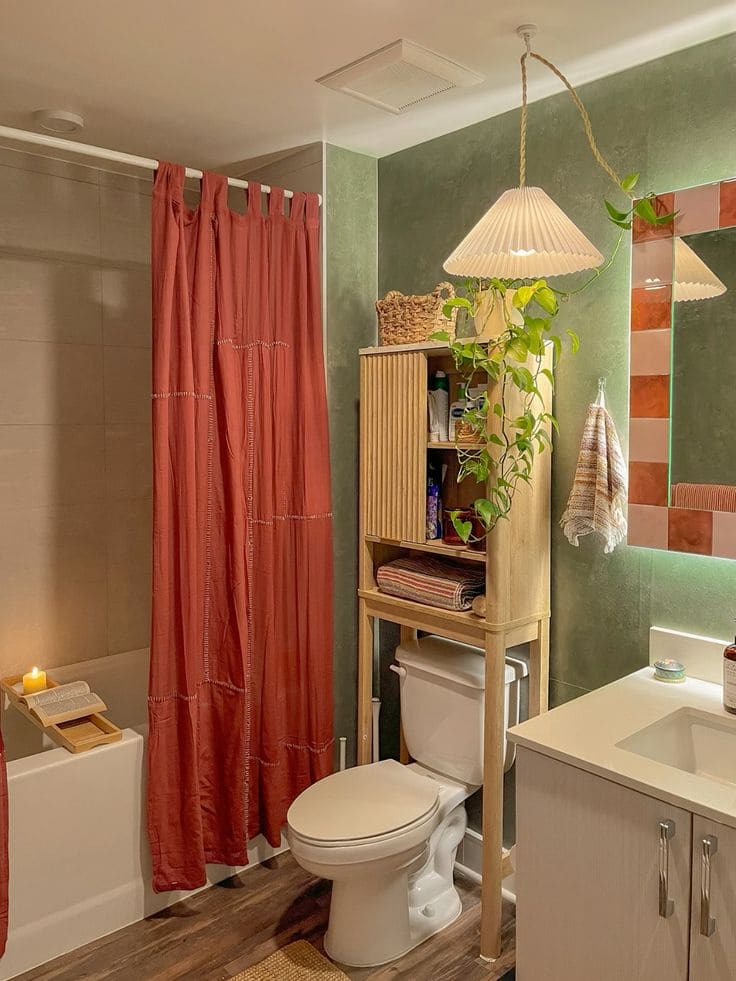 Elegant Over-the-Toilet Storage Unit