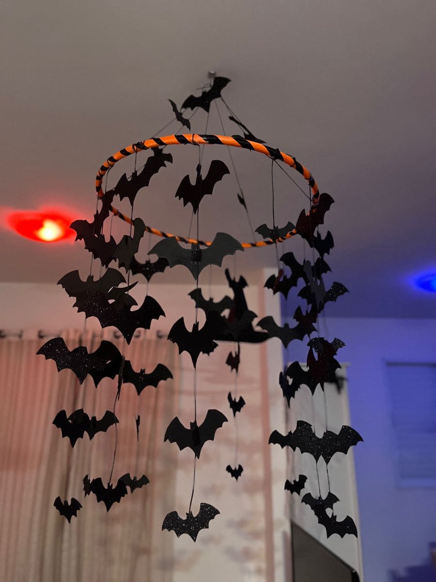 Fluttering Bat Ceiling Mobile