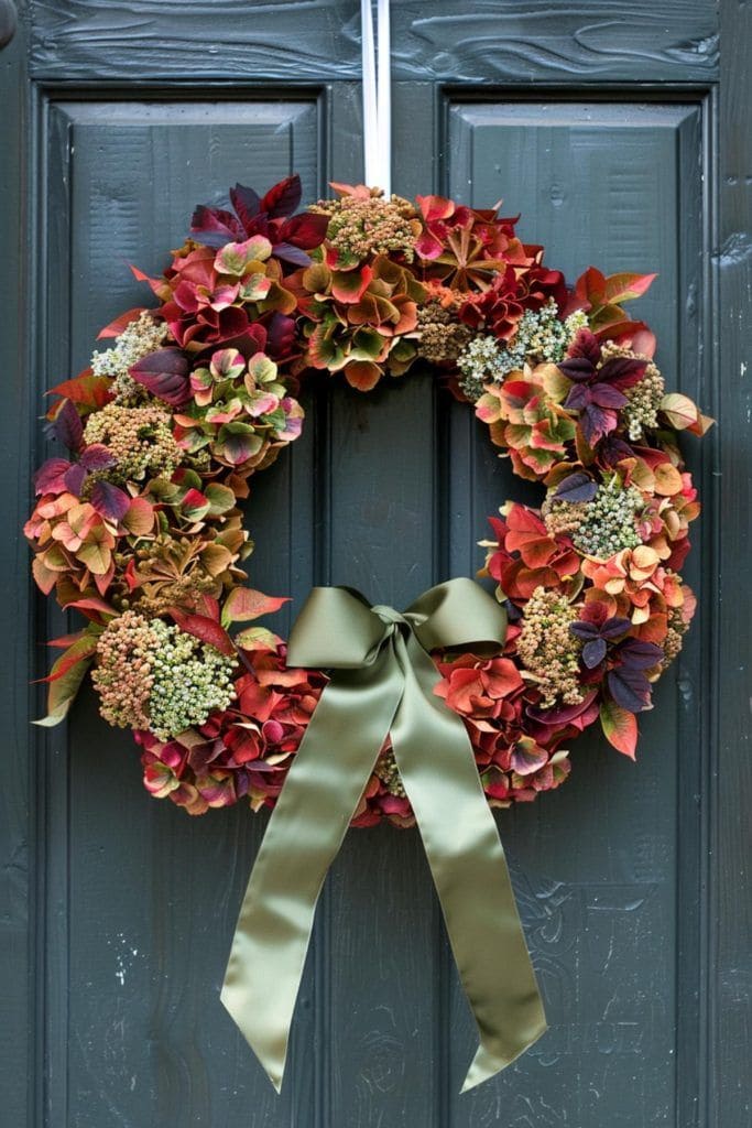 Hydrangea Harvest Wreath