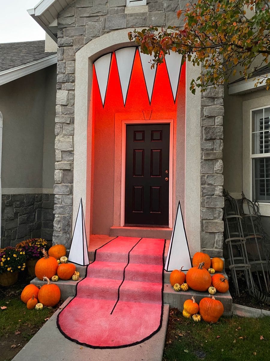 Monster Mouth Door Entrance