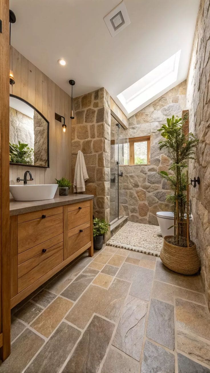Natural Flagstone Tile Flooring