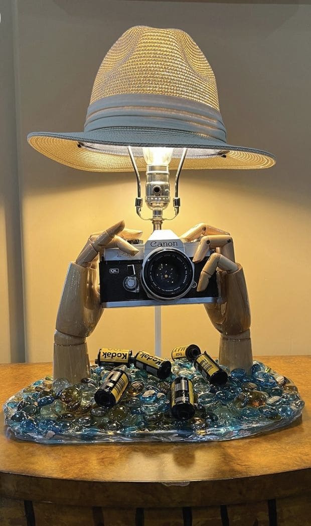 Snap Happy Photographers Lamp