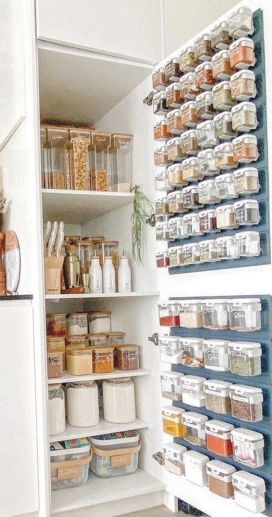 Spice Pantry Door Organizer