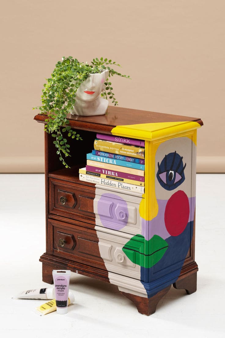 The Abstract Art Dresser