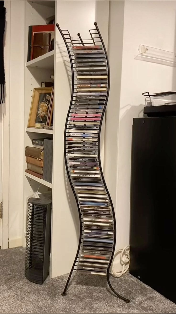 The Wavy CD Tower