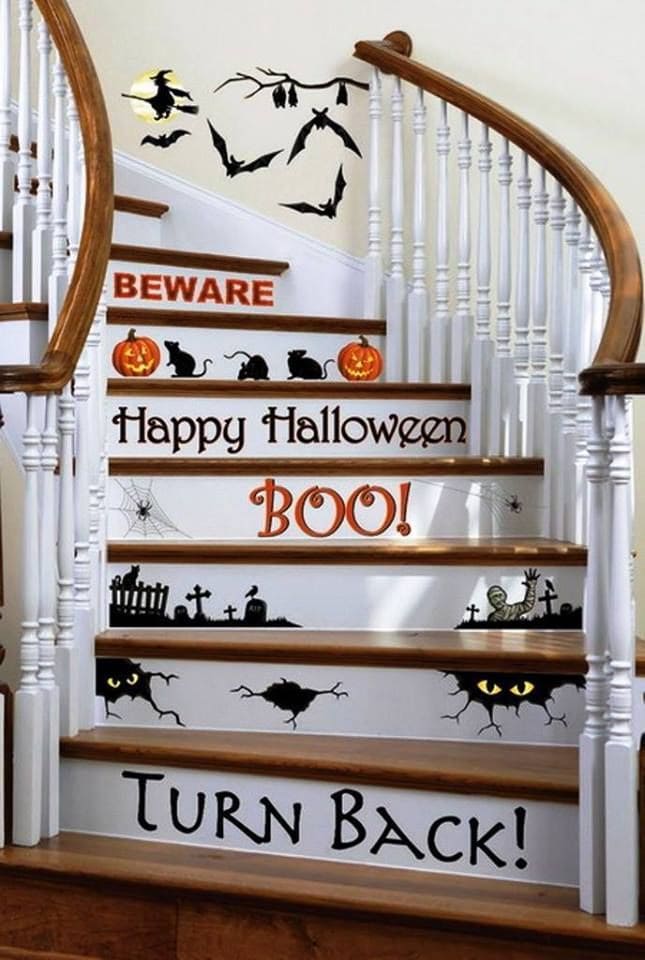 Warning Steps of the Haunted Hall