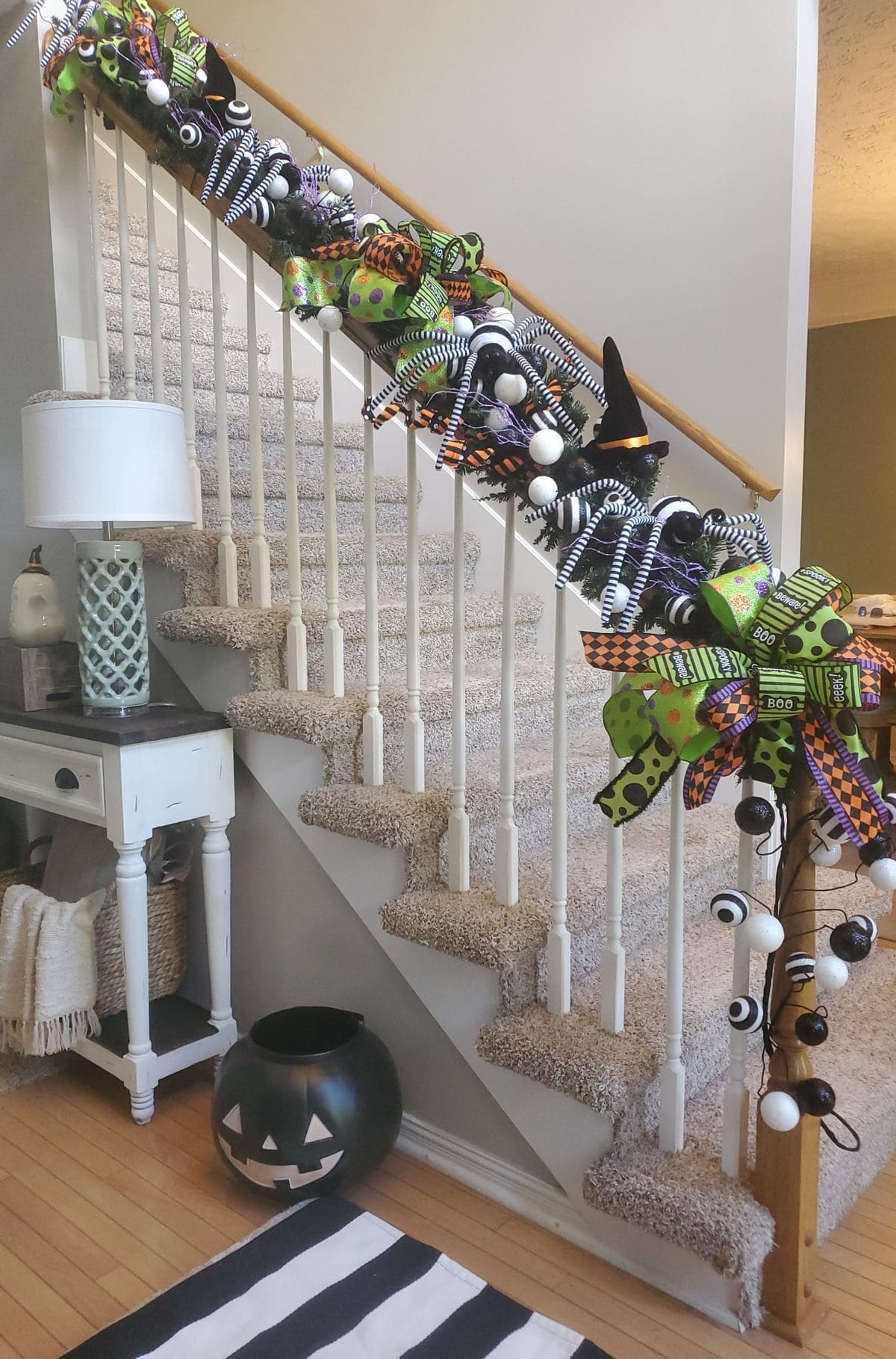 Witchy Whimsy Garland Staircase