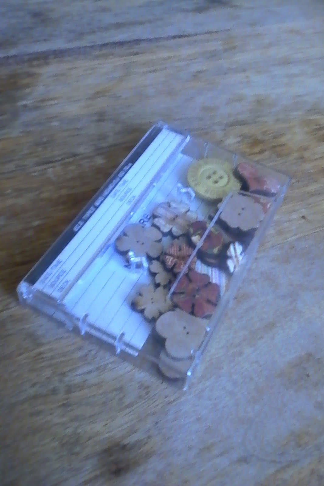 Cassette Case Trinket Organizer
