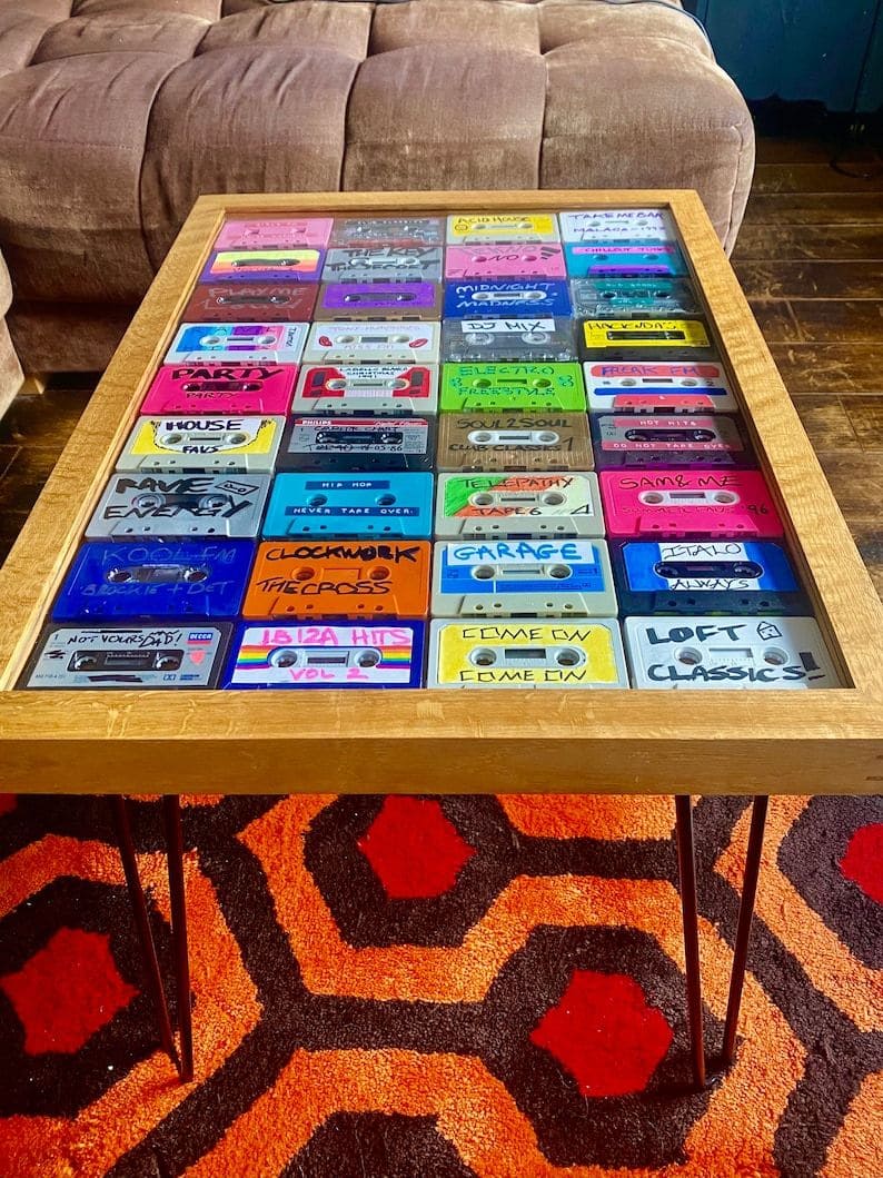 Cassette Tape Coffee Table