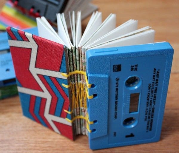 Cassette Tape Mini Journal
