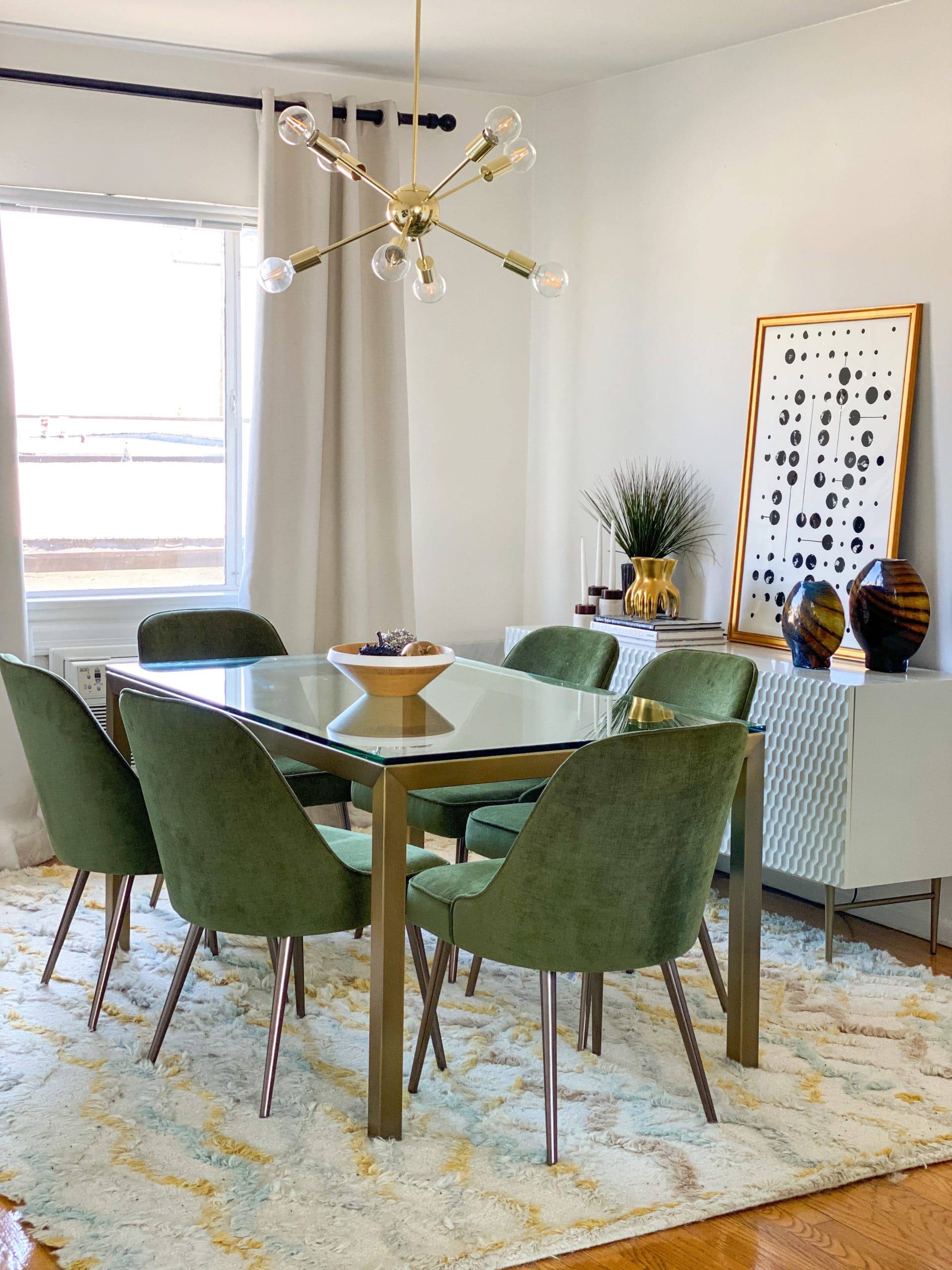 Chic Elegance Dining Space