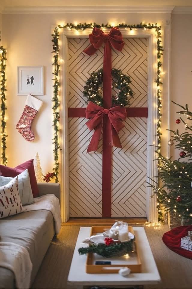 Christmas Gift Door Decoration
